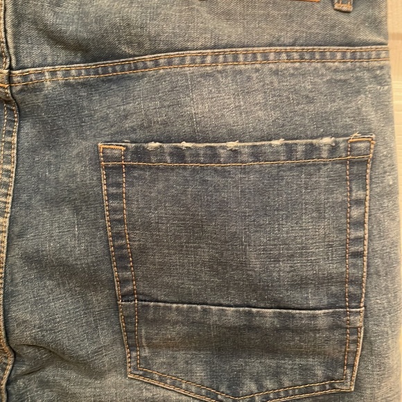 💙Mens Bluenoted Denim Straight fit 34x32 Dylan - Picture 6 of 10